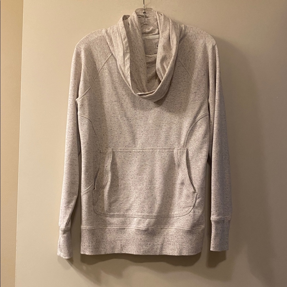 L.L. Bean Heathered Beige Sweatshirt